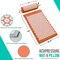 Acupressure Mat and Pillow Set - Grounding Mat for Stress, Back & Neck Pain, Muscle Relaxation, Sciatica, & Meditation - Includes Carry Bag